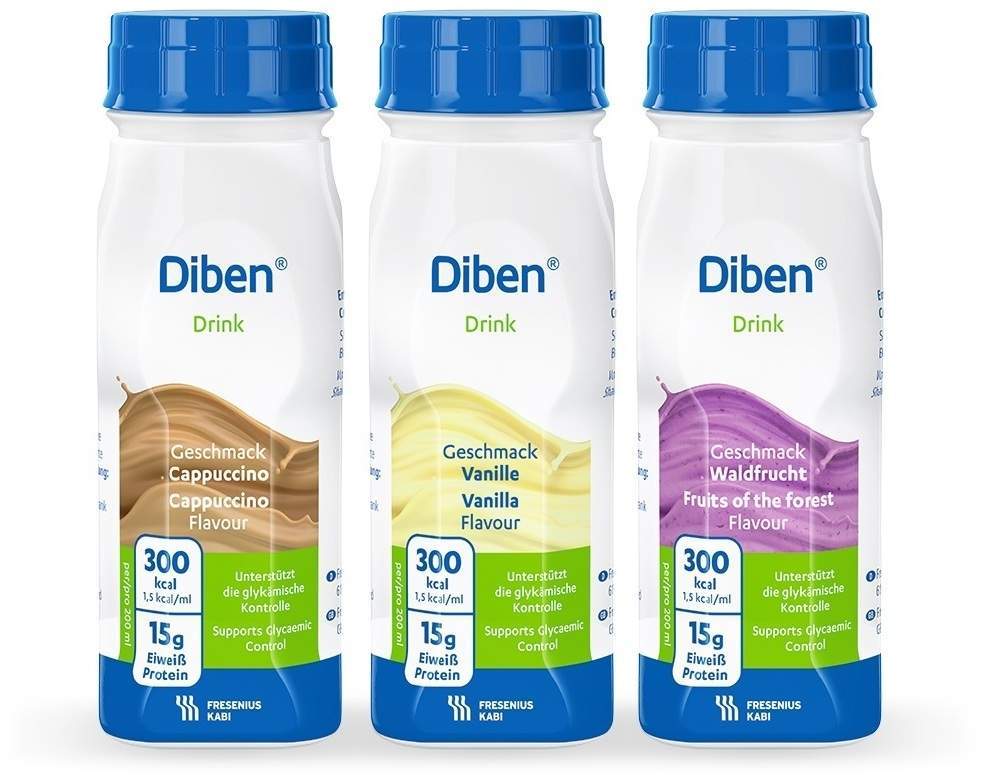 Diben Drink Mischkarton 1,5 Kcal Pro ml 24 X 200 ml