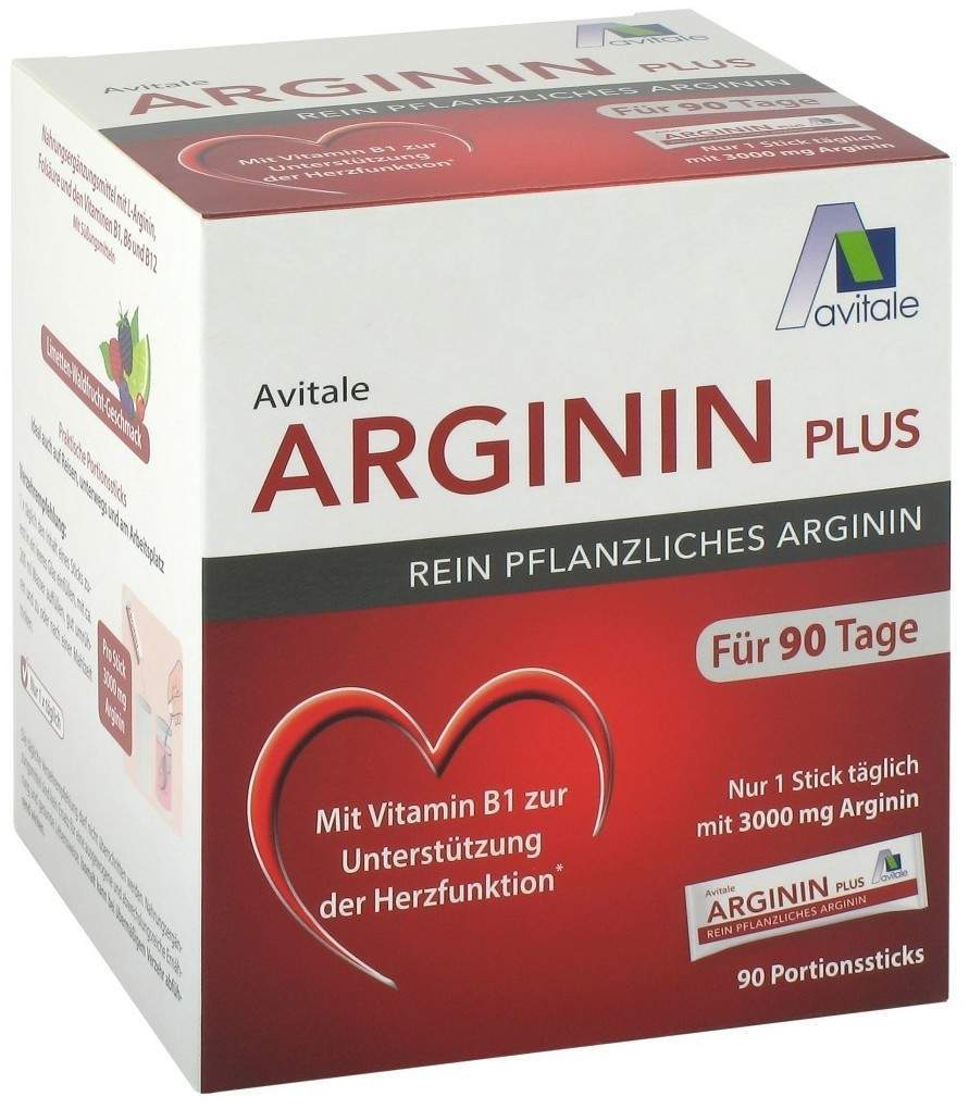 Arginin Plus Vitamin B1+b6+b12+folsäure 90 Sticks