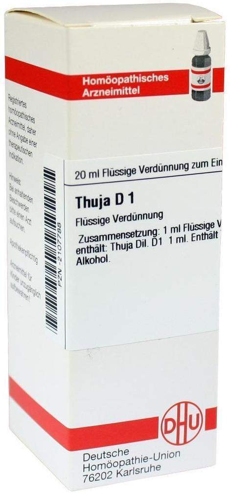 Dhu Thuja D1 20 ml Dilution