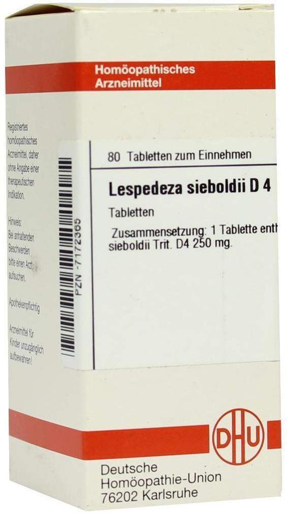 Dhu Lespedeza Sieboldii D4 Tabletten
