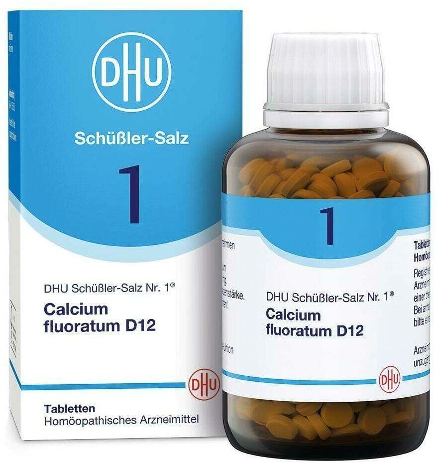 Dhu Schüßler-Salz Nr. 1 Calcium Fluoratum D12 900 Tabletten