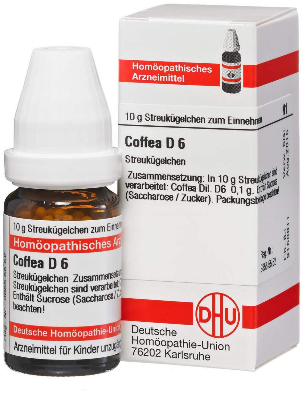 Dhu Coffea D6 10 G Globuli
