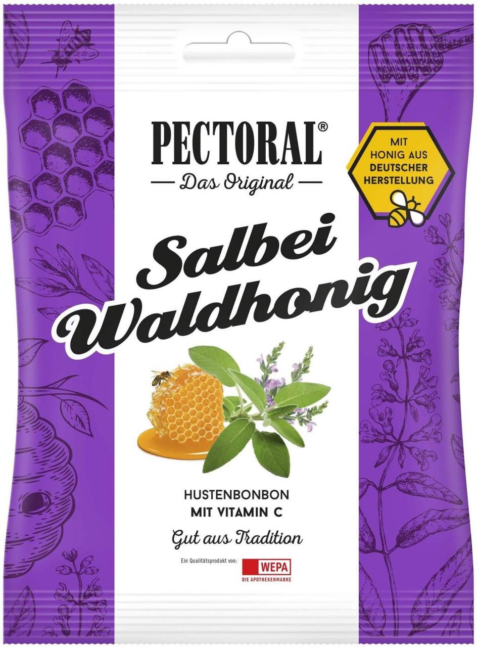 Pectoral Salbei Waldhonig Bonbons 72 G