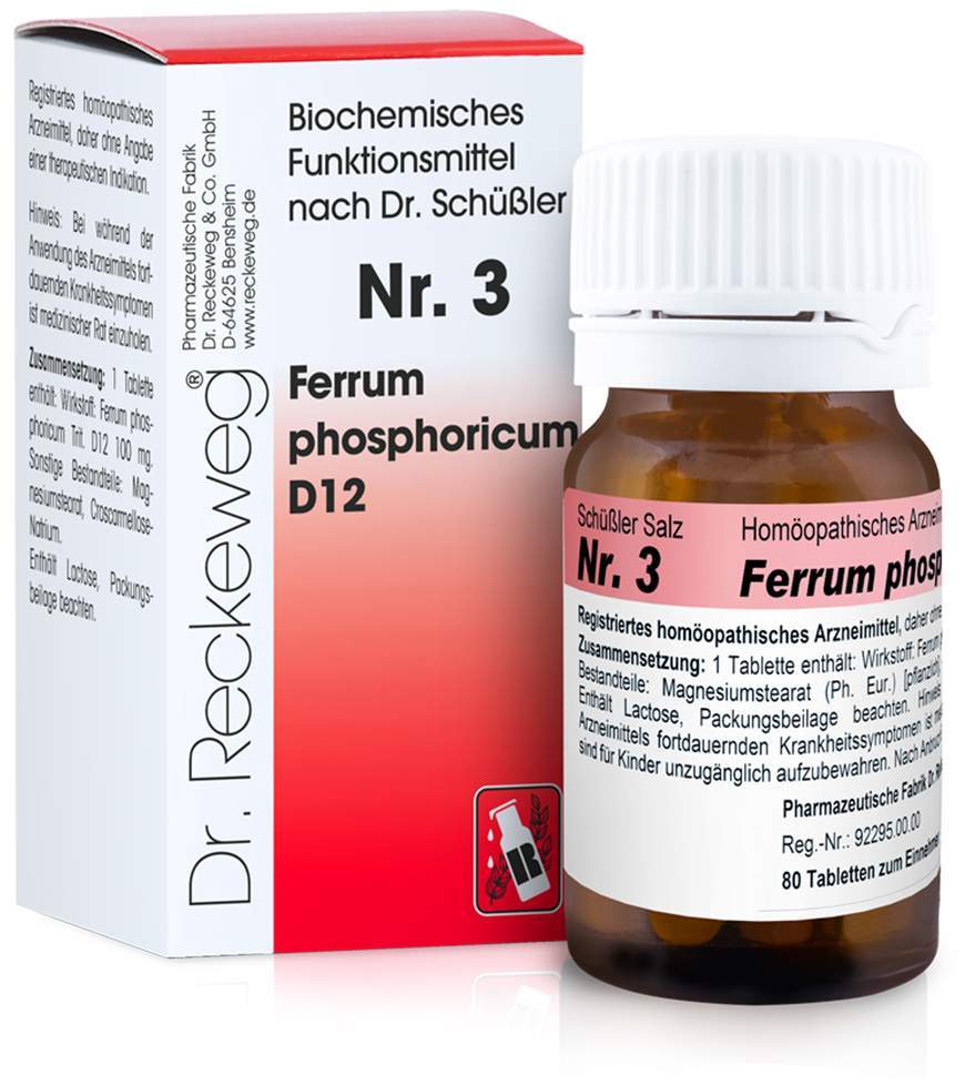 Biochemie 3 Ferrum Phosphoricum D 12 Tabletten