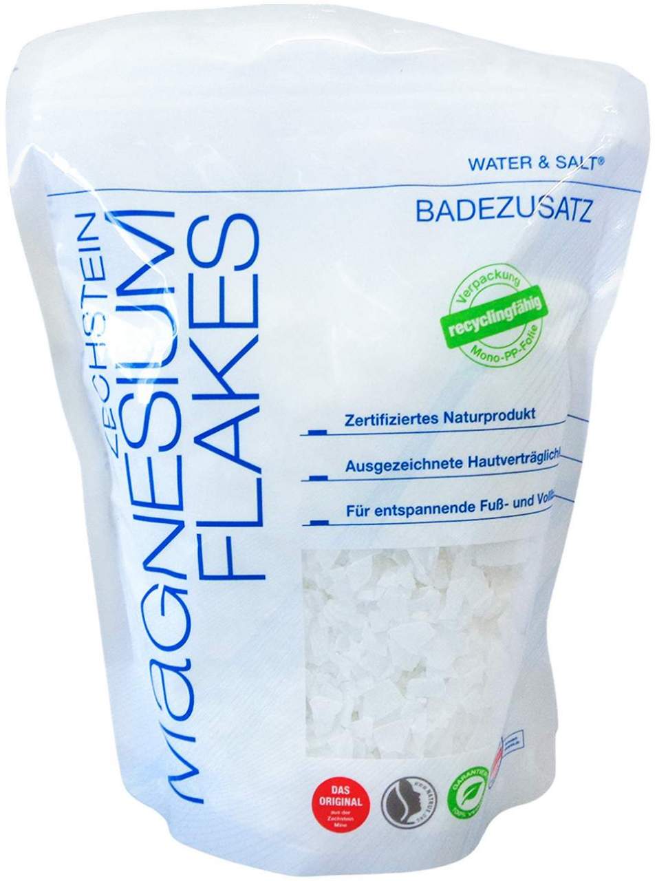 Magnesium Flakes Zechstein Bad 500 G - Badezusatz
