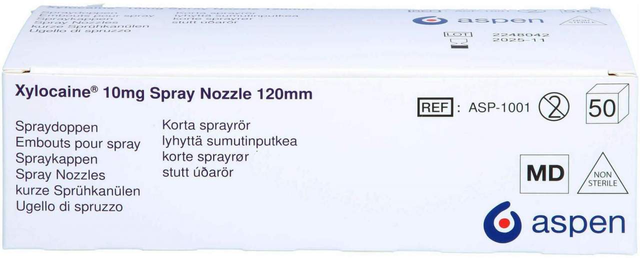 Xylocain Sprühkanülen K 12 cm 50 Stück