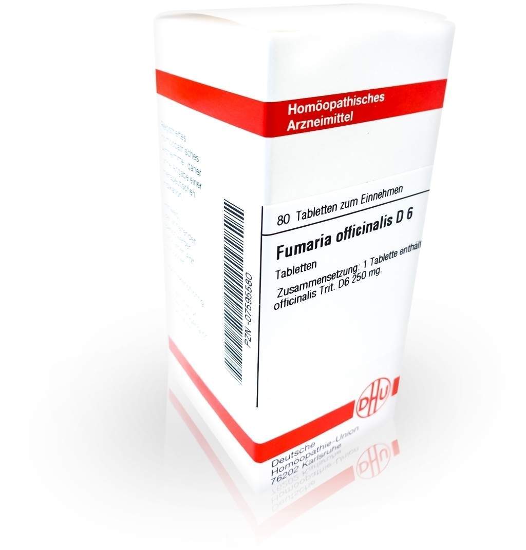 Dhu Fumaria Officinalis D6 Tabletten