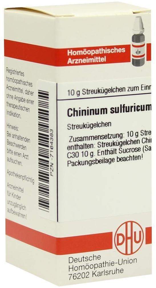 Dhu Chininum Sulfuricum C30 Globuli 10 G