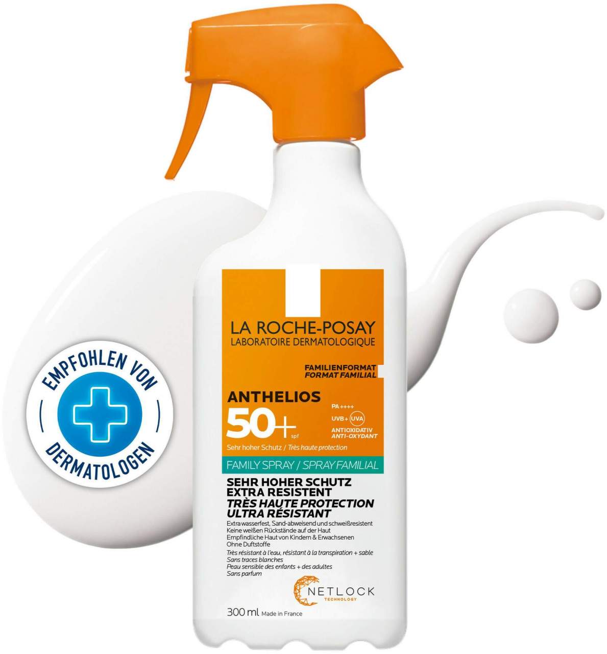La Roche Posay Anthelios Family Spray LSF 50 Ohne Parfum 300 ml