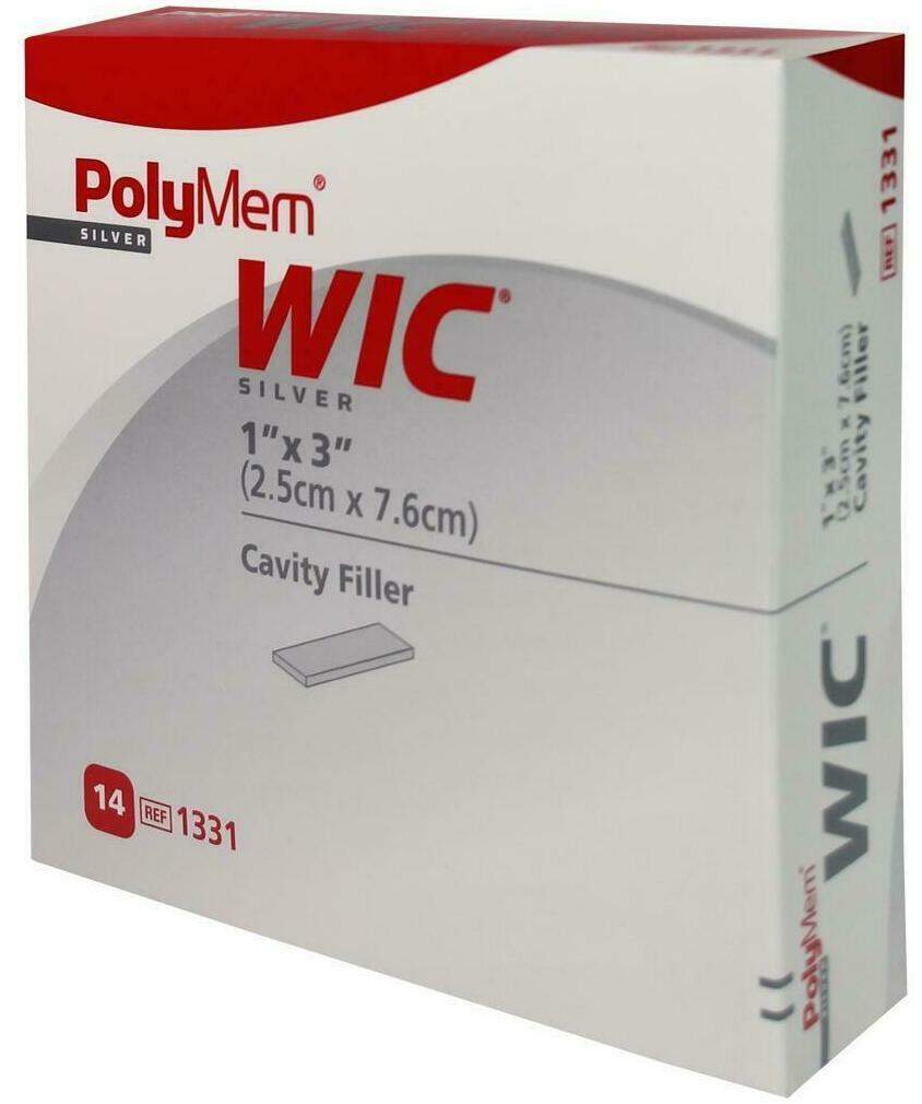 Polymem Wic Silber Füll-Pad 2,5 X 8 cm 14 Stück