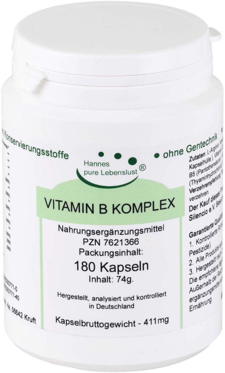 Vitamin B Komplex 180 Kapseln