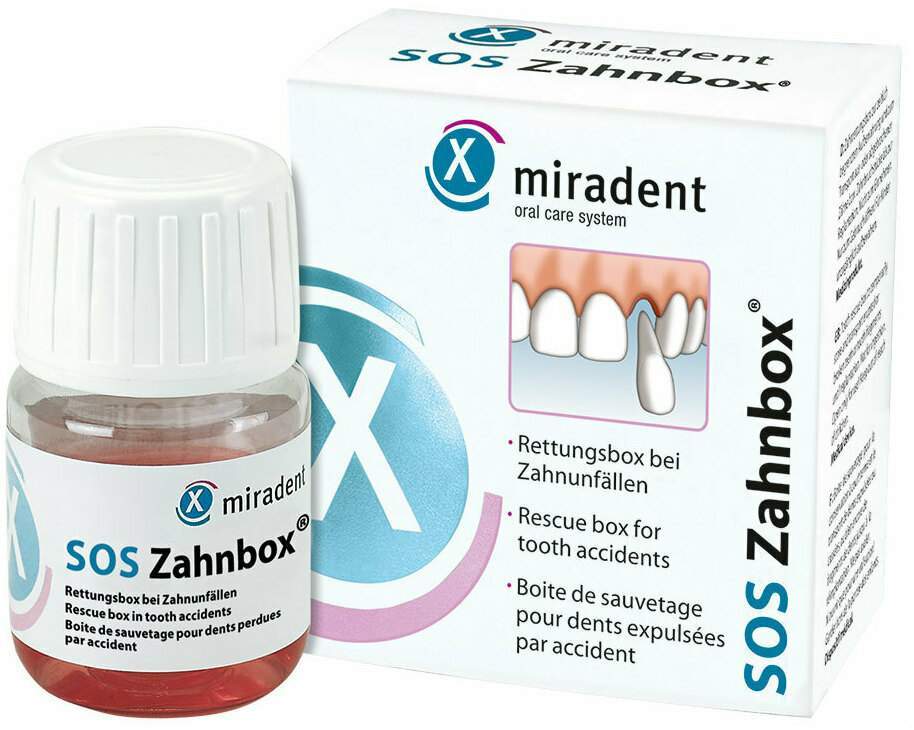 Miradent Zahnrettungsbox Sos Zahnbox