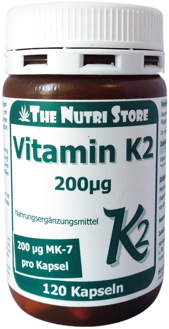Vitamin K2 200 µg 120 Kapseln
