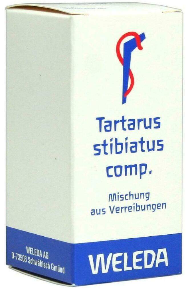 Weleda Tartarus Stibiatus Comp 20 G Trituration