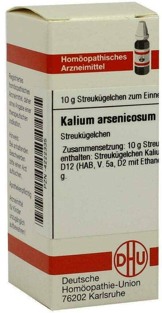 Dhu Kalium Arsenicosum D12 Globuli