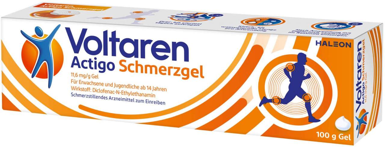 Voltaren Actigo Schmerzgel mit EASY Applikator 100 g