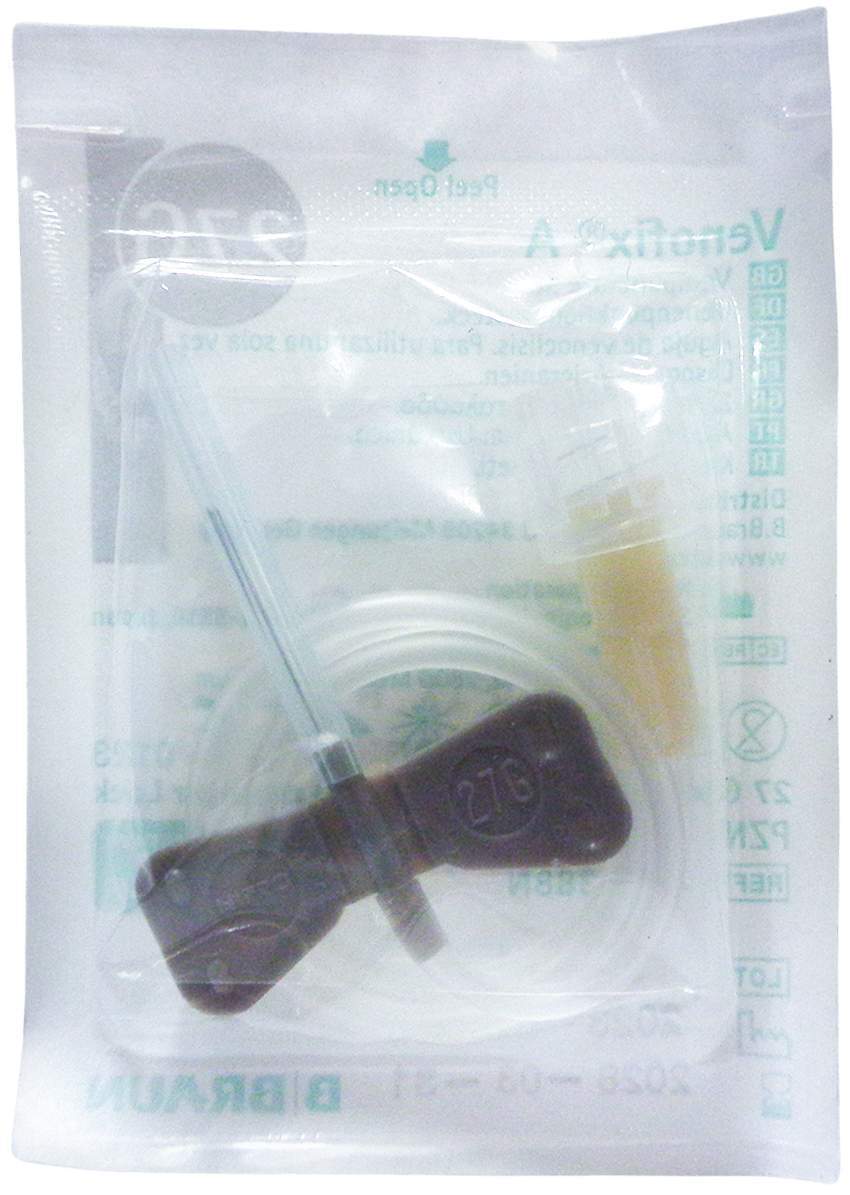 Venofix A Venenpunktionsb.27 G 0,4x16mm 30cm Grau