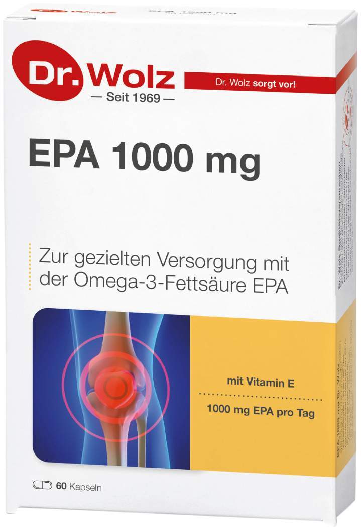 Epa 1000 mg Dr.Wolz Kapseln 60 Stk
