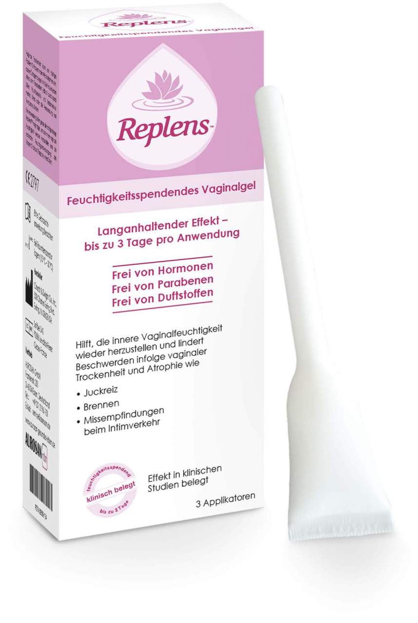 Replens Vaginalgel 3 Vorgefüllte Applikatoren