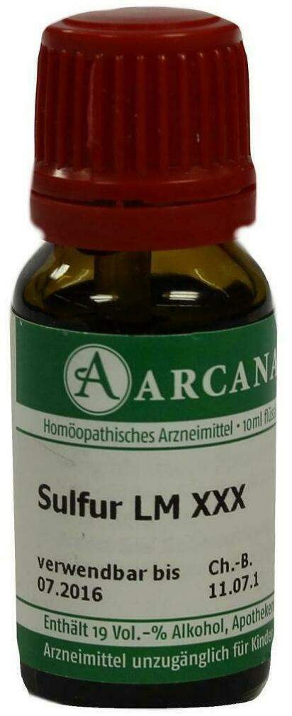 Sulfur Lm 30 Dilution 10 ml