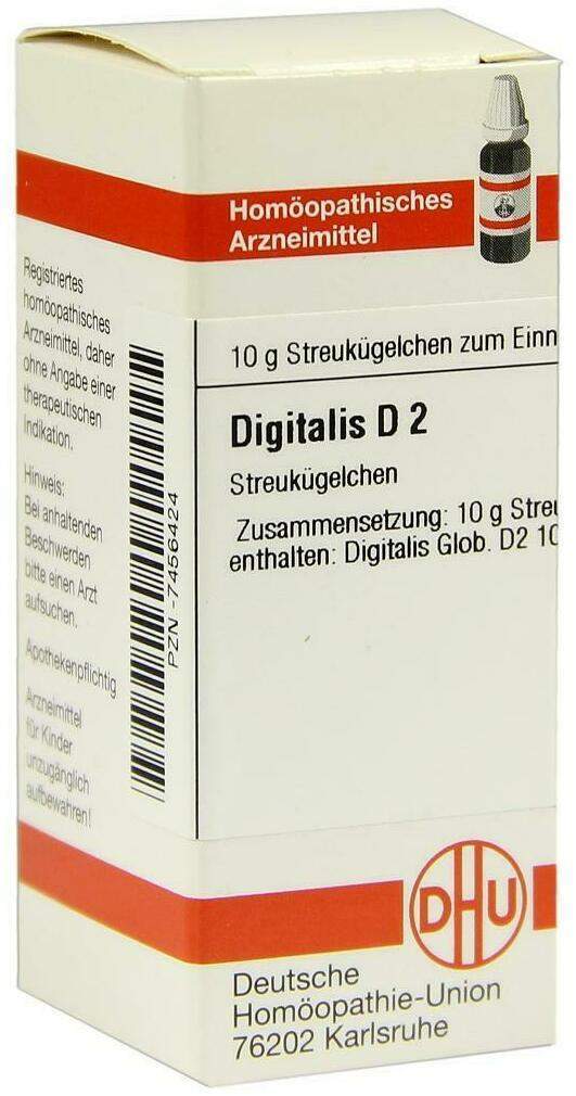 Dhu Digitalis D2 Globuli