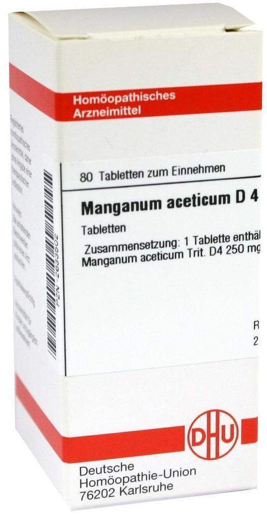 Dhu Manganum Aceticum D4 Tabletten
