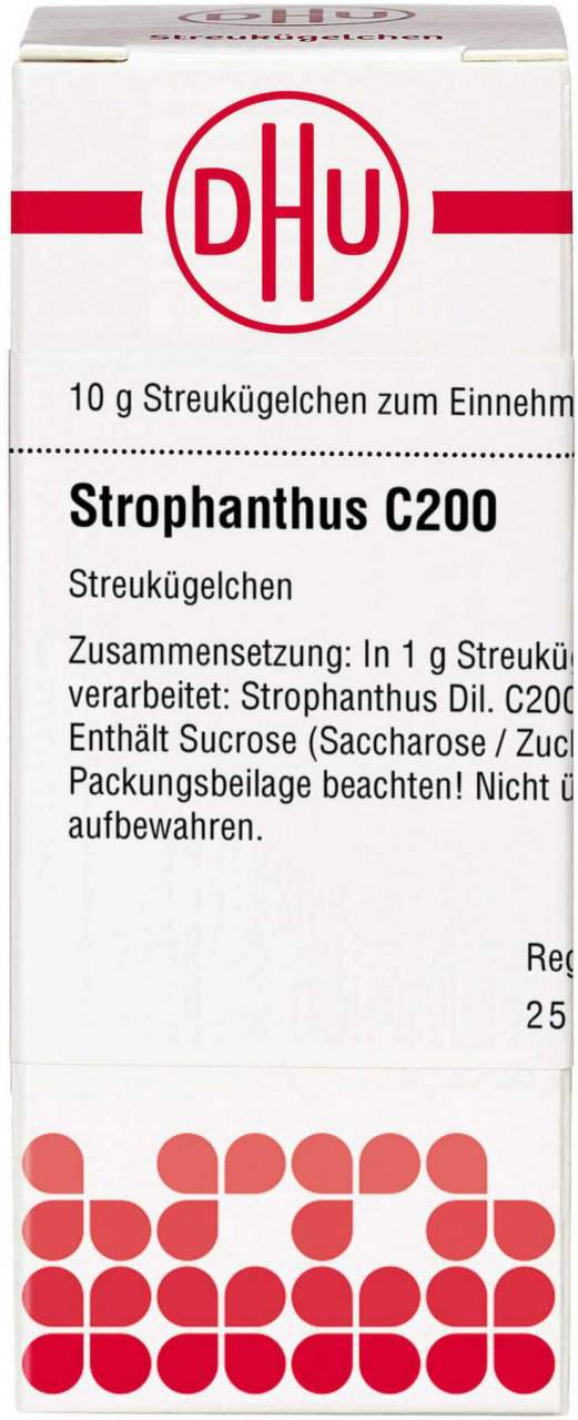 Dhu Strophanthus C200 Globuli 10 G