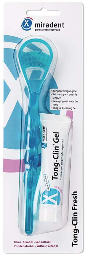 Miradent Tong-Clin Fresh Zungenreinigung 1 Kombipackung