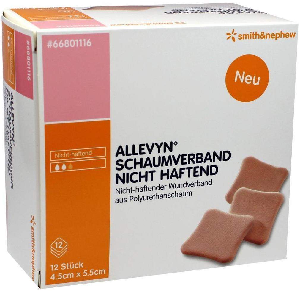 Allevyn Schaumverband 4,5x5,5cm Nicht Haftend
