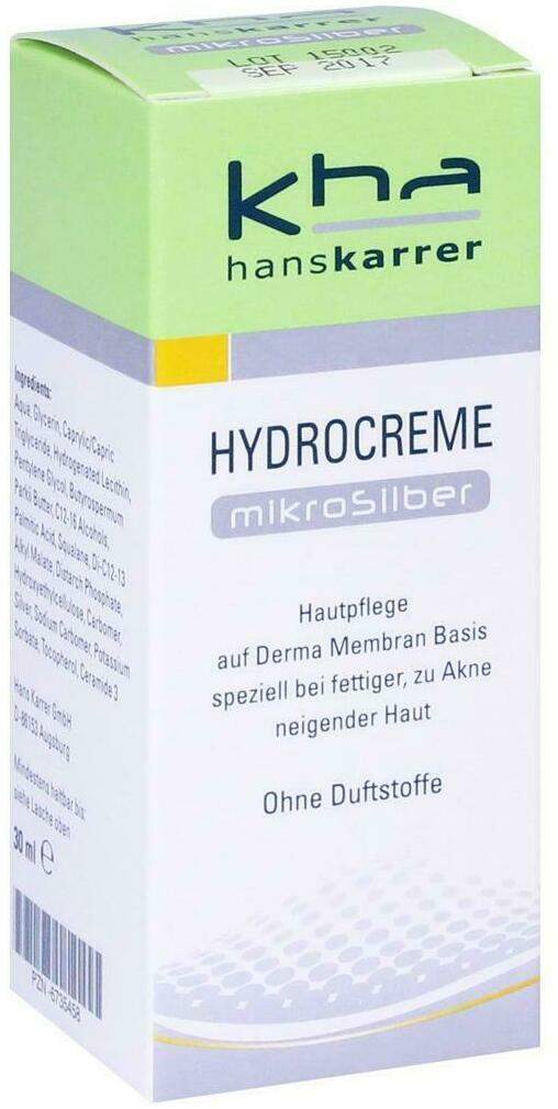 Hans Karrer Hydrocreme Mikrosilber 30 ml Creme