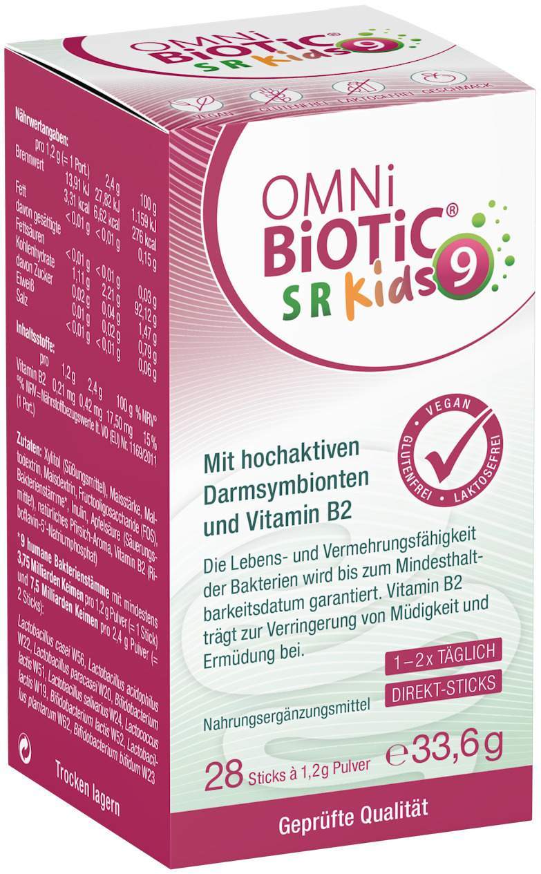 Omni-Biotic Sr-9 Kids 28 Pulversticks