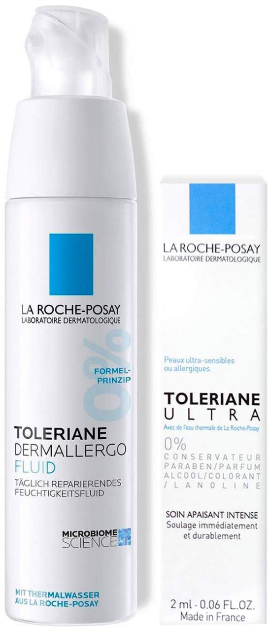 La Roche Posay Toleriane Dermallergo 40 ml Fluid + gratis Dermallergo Augencreme 2 ml
