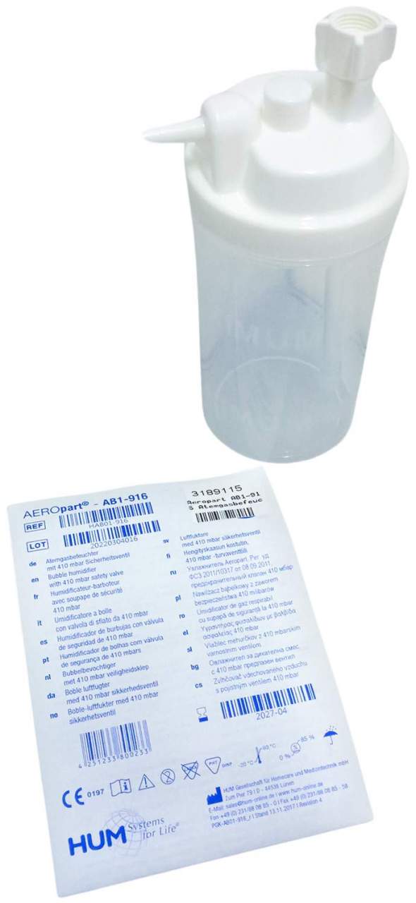 Aeropart Ab1-916 Atemgasbefeuchter 350 ml Disp.1 Stk