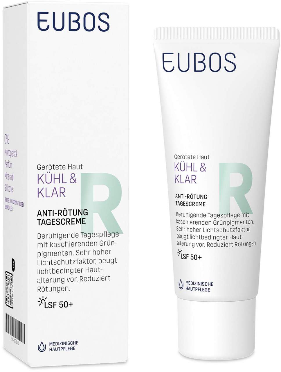 Eubos Kühl & Klar Anti-Rötung Tagescreme Lsf 50+ 40 ml