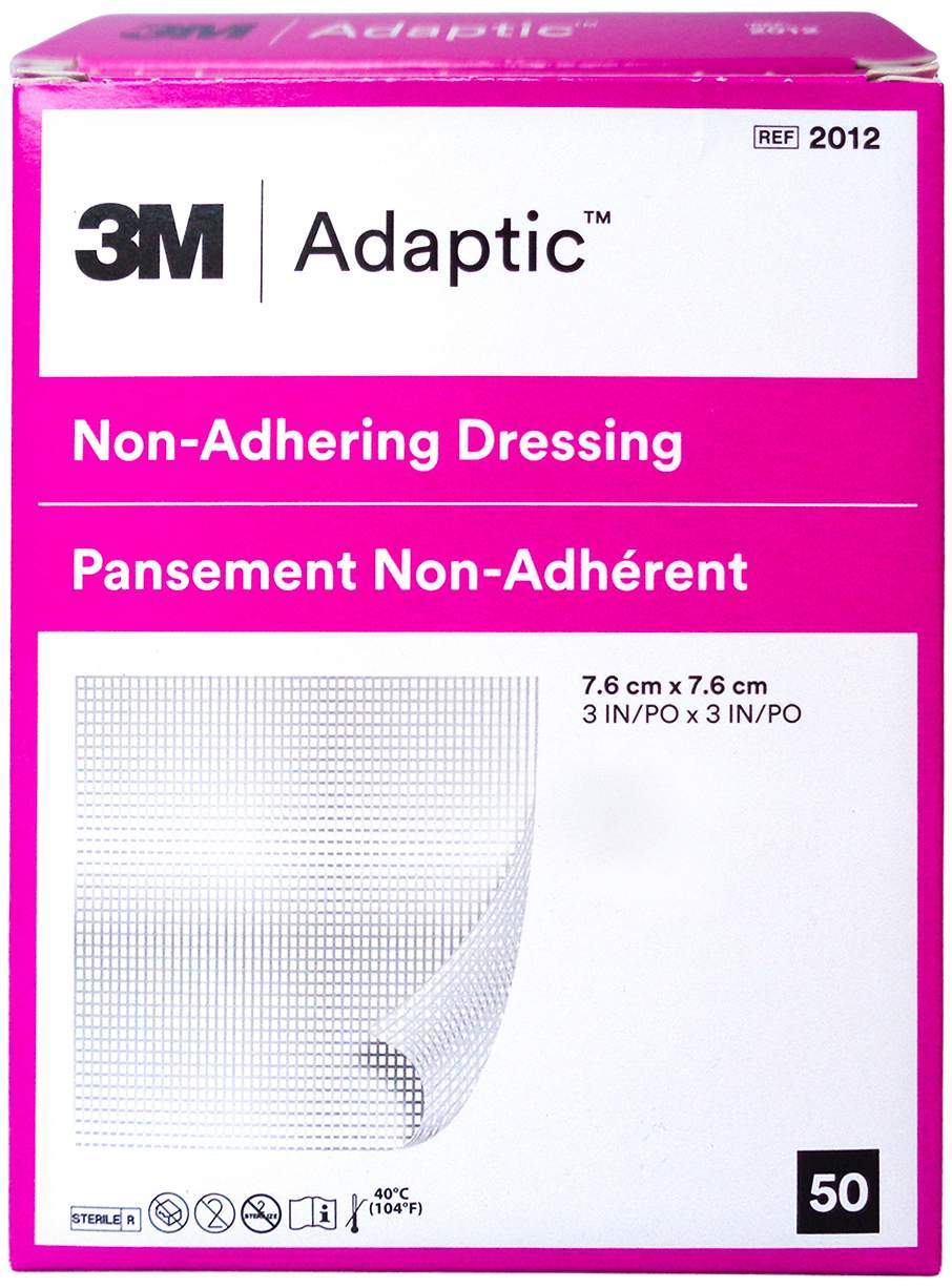 Adaptic 7,6x7,6 cm Feuchte Wundauflage