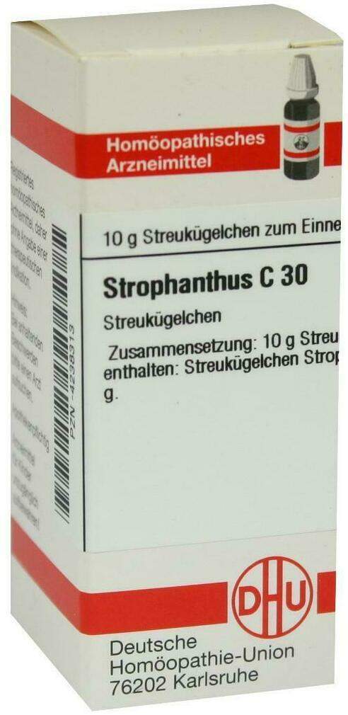Dhu Strophanthus C30 10 G Globuli