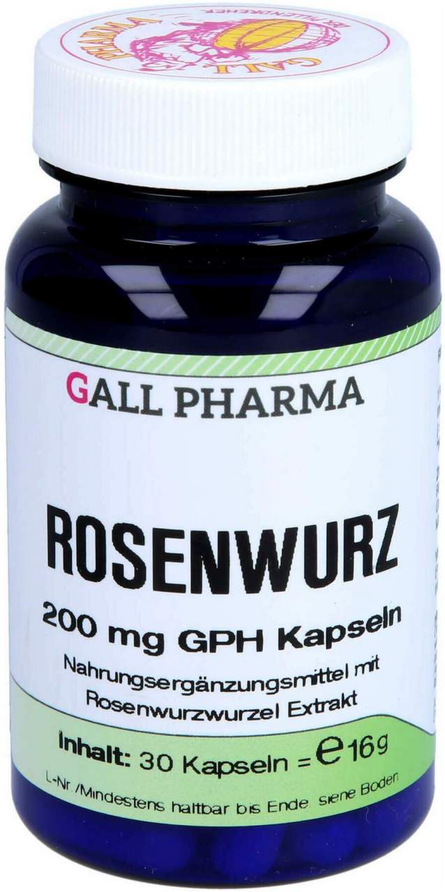 Rosenwurz Gph 30 Kapseln