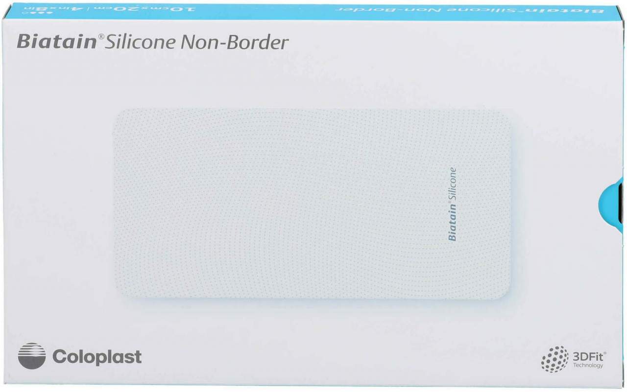 Biatain Silicone Non-Border Schaumverb.10x20 cm