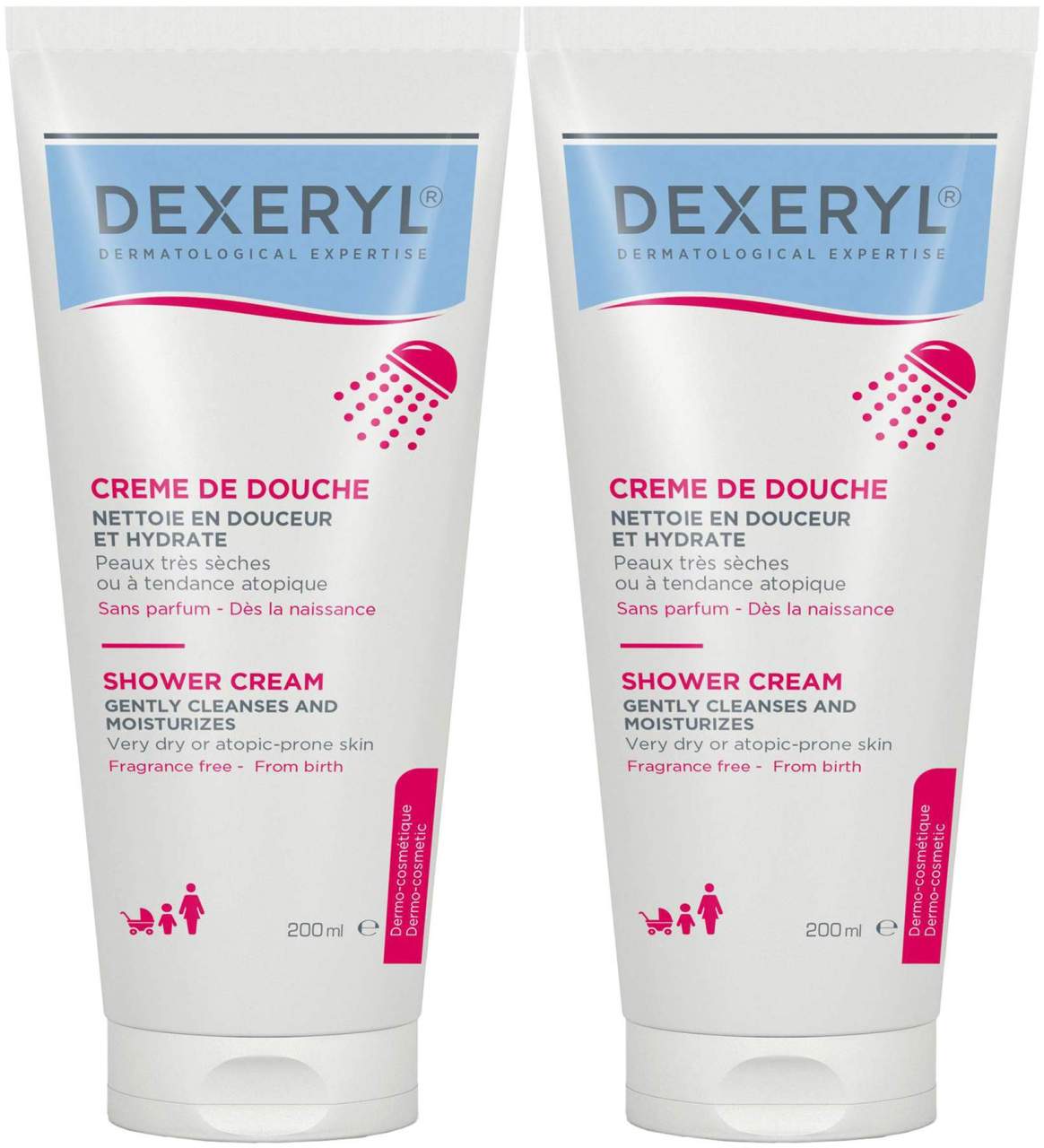 Dexeryl Shower Duschcreme 2 x 200 ml