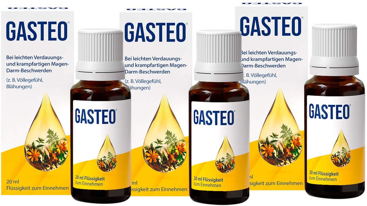 Gasteo 3 x 20 ml