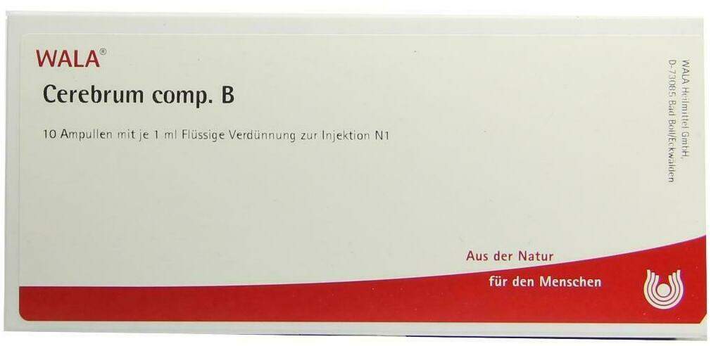 Wala Cerebrum Comp. B 10 X 1 ml Ampullen