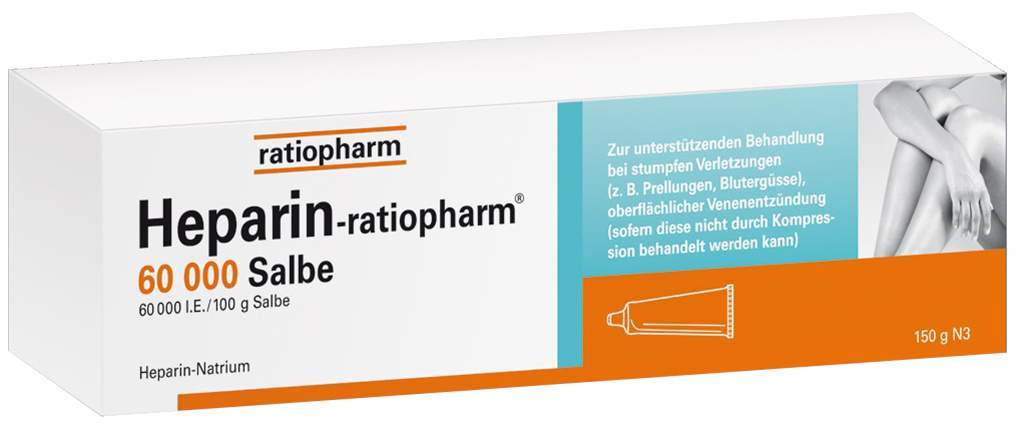 Heparin Ratiopharm 60.000 Salbe 150 g