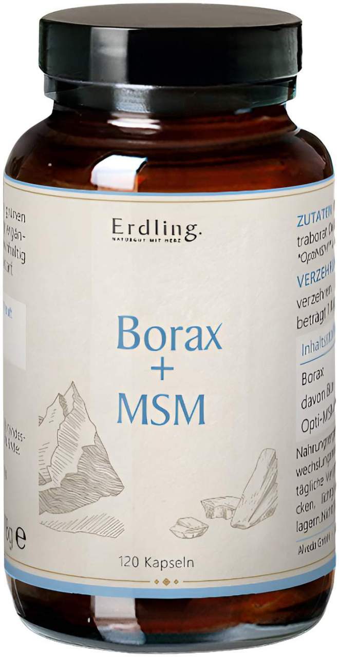 Borax Optimsm + Natriumtetraborat 120 Kapseln