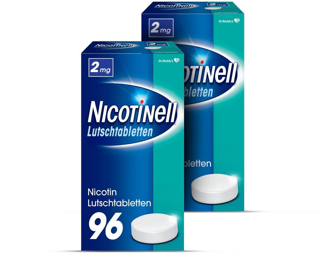 Nicotinell Lutschtabletten 2 mg Mint Sparset 2 x 96 Stück