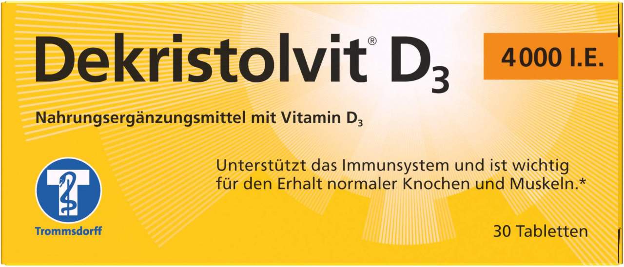 Dekristolvit D3 4.000 I.E. 30 Tabletten