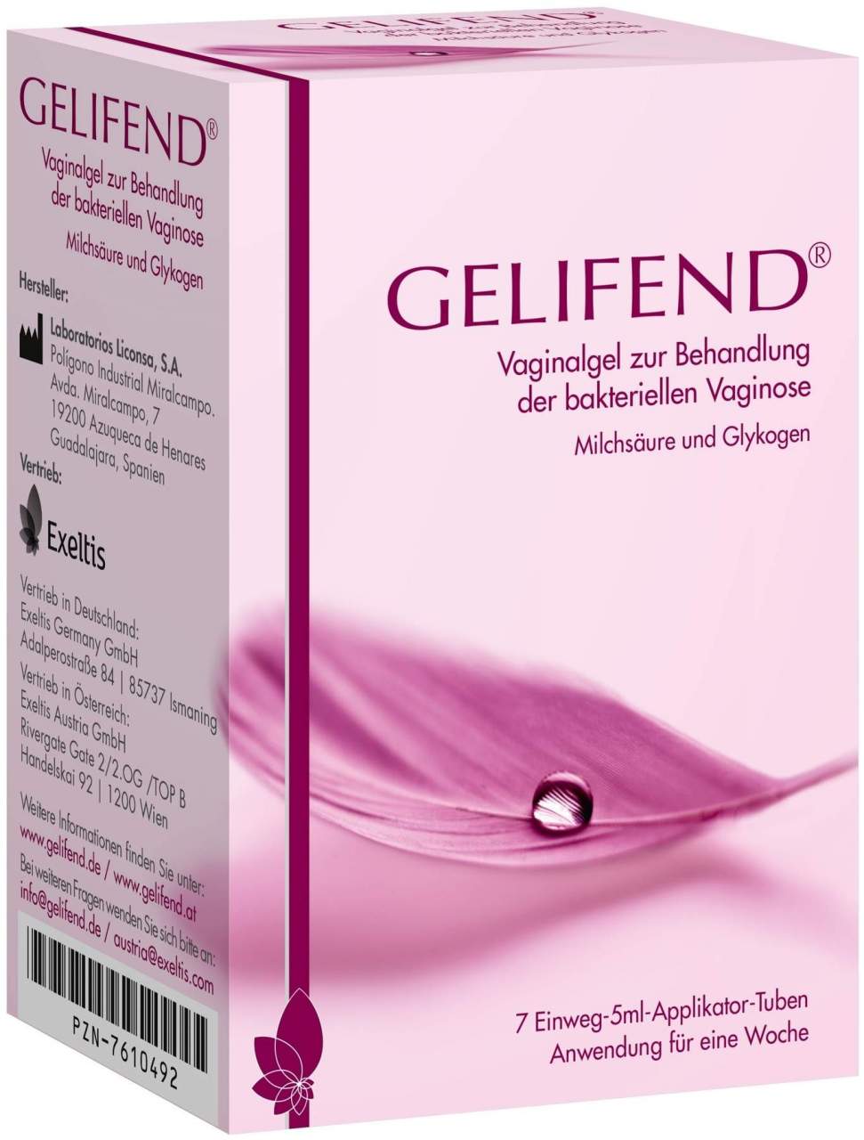 Gelifend 7 x 5 ml Vaginalgel