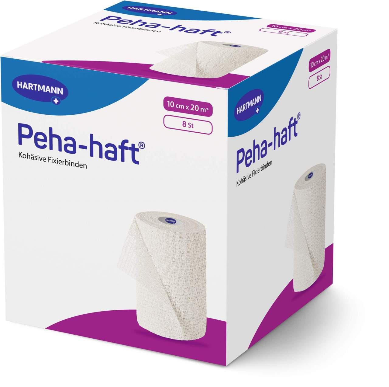 Peha Haft Fixierbinde Latexfrei 20 M X 10 cm 8 Binden