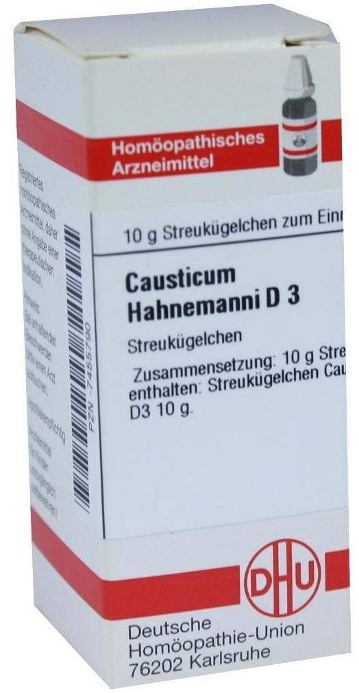 Dhu Causticum Hahnemanni D3 Globuli