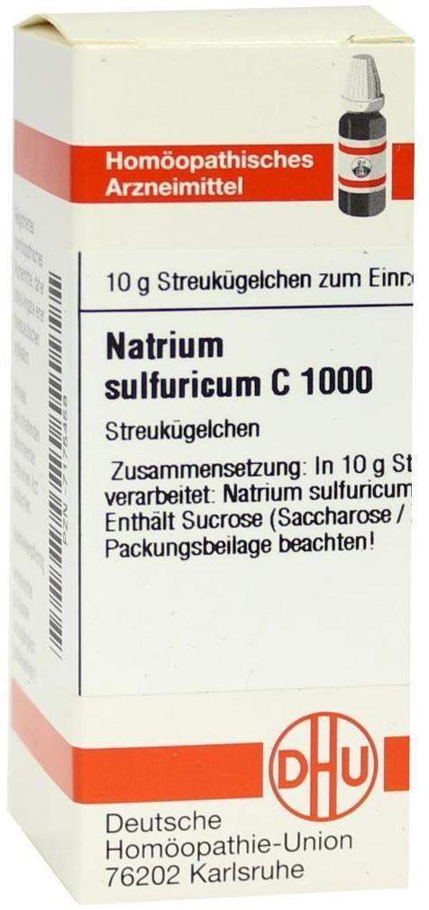Dhu Natrium Sulfuricum C1000 Globuli