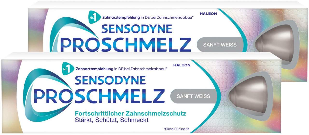 Sensodyne ProSchmelz sanft weiß Plus 2 x 75 ml